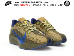 Giày chạy bộ nam nữ Nike ZoomX Pegasus Plus Nâu Xanh Dương chuyên chơi thể thao replica 1:1 best quality real giá rẻ tốt nhất tại NeverStopShop HCM