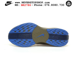 Giày chạy bộ nam nữ Nike ZoomX Pegasus Plus Nâu Xanh Dương chuyên chơi thể thao replica 1:1 best quality real giá rẻ tốt nhất tại NeverStopShop HCM