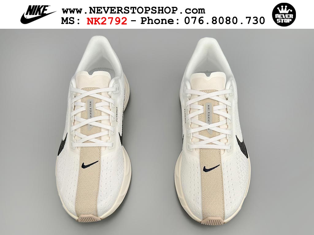Giày chạy bộ nam nữ Nike ZoomX Pegasus Plus Trắng Kem Đen chuyên chơi thể thao replica 1:1 best quality real giá rẻ tốt nhất tại NeverStopShop HCM
