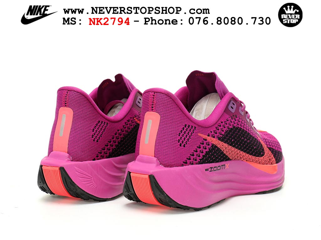 Giày chạy bộ nam nữ Nike ZoomX Pegasus Plus Tím Cam chuyên chơi thể thao replica 1:1 best quality real giá rẻ tốt nhất tại NeverStopShop HCM