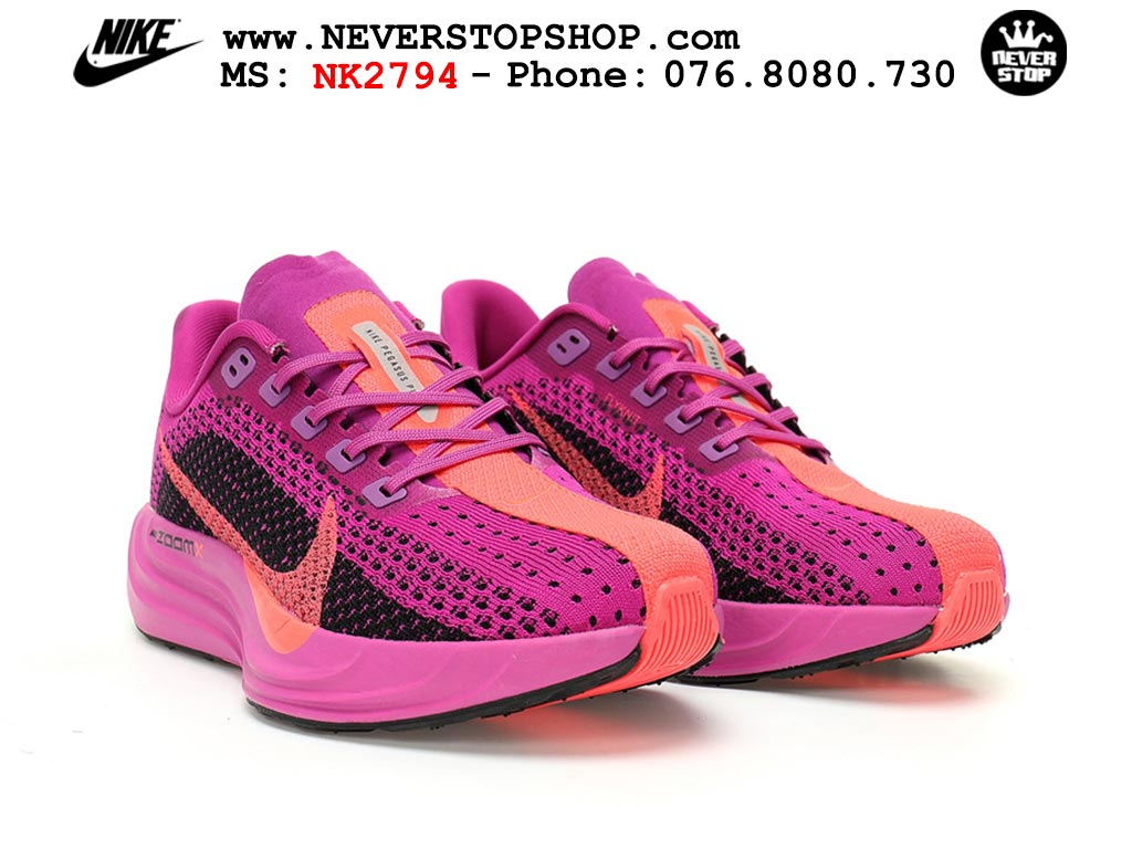 Giày chạy bộ nam nữ Nike ZoomX Pegasus Plus Tím Cam chuyên chơi thể thao replica 1:1 best quality real giá rẻ tốt nhất tại NeverStopShop HCM