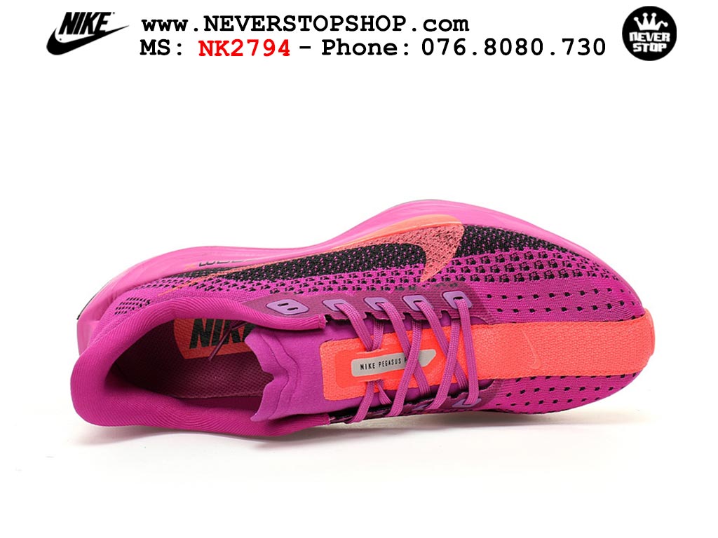 Giày chạy bộ nam nữ Nike ZoomX Pegasus Plus Tím Cam chuyên chơi thể thao replica 1:1 best quality real giá rẻ tốt nhất tại NeverStopShop HCM