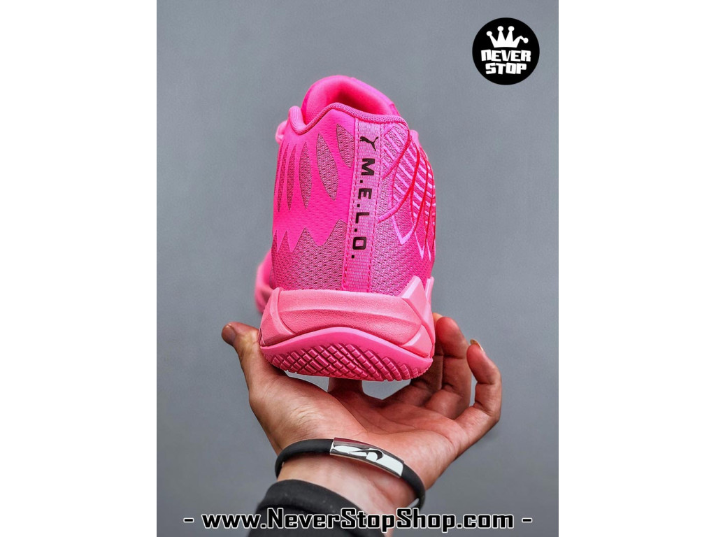 Giày thể thao Puma Lamelo Ball MB 01 Hồng nam nữ nhẹ êm thoáng khí bản rep 1:1 chuẩn real chính hãng giá rẻ tốt nhất tại NeverStopShop.com 