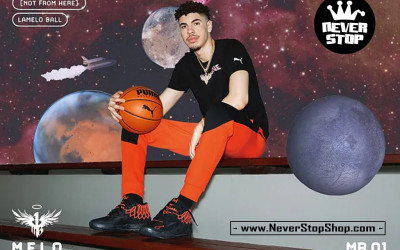 Giày bóng rổ cổ cao PUMA MB 01 LAMELO BALL on feet nam nữ outdoot hàng chuẩn replica 1:1 giá tốt nhất HCM | NeverStopShop.com