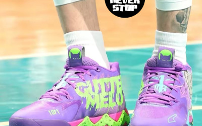 Giày bóng rổ cổ cao PUMA MB 01 LAMELO BALL on feet nam nữ outdoot hàng chuẩn replica 1:1 giá tốt nhất HCM | NeverStopShop.com