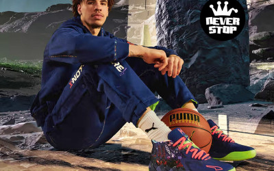 Giày bóng rổ cổ cao PUMA MB 01 LAMELO BALL on feet nam nữ outdoot hàng chuẩn replica 1:1 giá tốt nhất HCM | NeverStopShop.com