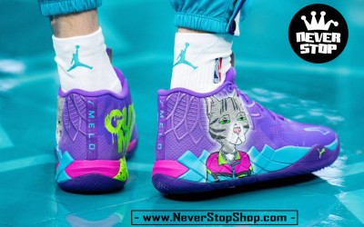 Giày bóng rổ cổ cao PUMA MB 01 LAMELO BALL on feet nam nữ outdoot hàng chuẩn replica 1:1 giá tốt nhất HCM | NeverStopShop.com