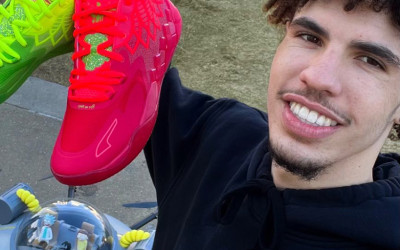 Giày bóng rổ cổ cao PUMA MB 01 LAMELO BALL on feet nam nữ outdoot hàng chuẩn replica 1:1 giá tốt nhất HCM | NeverStopShop.com