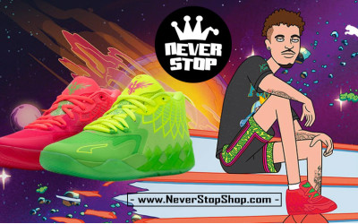 Giày bóng rổ cổ cao PUMA MB 01 LAMELO BALL on feet nam nữ outdoot hàng chuẩn replica 1:1 giá tốt nhất HCM | NeverStopShop.com