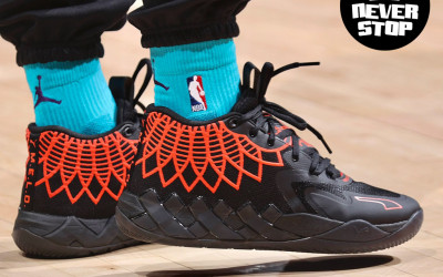 Giày bóng rổ cổ cao PUMA MB 01 LAMELO BALL on feet nam nữ outdoot hàng chuẩn replica 1:1 giá tốt nhất HCM | NeverStopShop.com