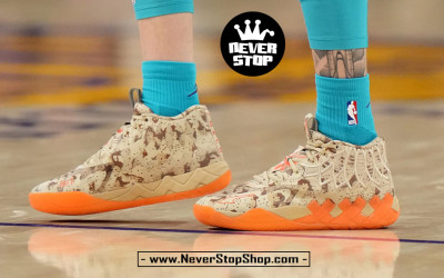 Giày bóng rổ cổ cao PUMA MB 01 LAMELO BALL on feet nam nữ outdoot hàng chuẩn replica 1:1 giá tốt nhất HCM | NeverStopShop.com