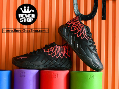 Giày bóng rổ cổ cao PUMA MB 01 LAMELO BALL on feet  nam nữ outdoot hàng chuẩn replica 1:1 giá tốt nhất HCM | NeverStopShop.com