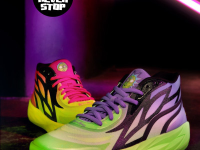 Giày bóng rổ PUMA MB 02 LAMELO BALL on feet nam nữ chuyên outdoor hàng chuẩn replica 1:1 giá tốt nhất HCM | NeverStopShop.com