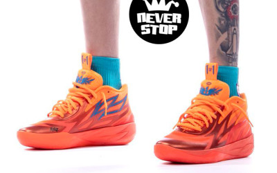 Giày bóng rổ PUMA MB 02 LAMELO BALL on feet nam nữ chuyên outdoor hàng chuẩn replica 1:1 giá tốt nhất HCM | NeverStopShop.com