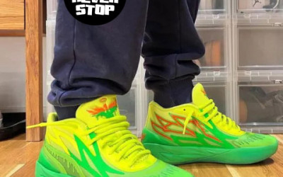 Giày bóng rổ PUMA MB 02 LAMELO BALL on feet nam nữ chuyên outdoor hàng chuẩn replica 1:1 giá tốt nhất HCM | NeverStopShop.com