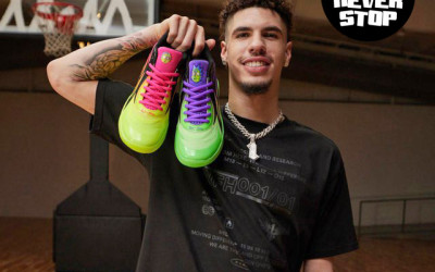 Giày bóng rổ PUMA MB 02 LAMELO BALL on feet nam nữ chuyên outdoor hàng chuẩn replica 1:1 giá tốt nhất HCM | NeverStopShop.com