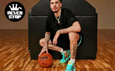 Giày bóng rổ PUMA MB 02 LAMELO BALL on feet nam nữ chuyên outdoor hàng chuẩn replica 1:1 giá tốt nhất HCM | NeverStopShop.com