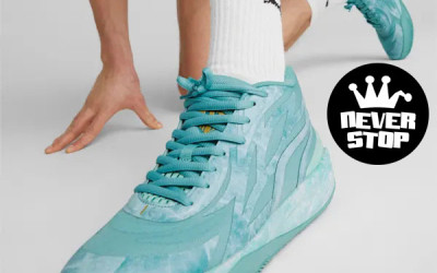 Giày bóng rổ PUMA MB 02 LAMELO BALL on feet nam nữ chuyên outdoor hàng chuẩn replica 1:1 giá tốt nhất HCM | NeverStopShop.com
