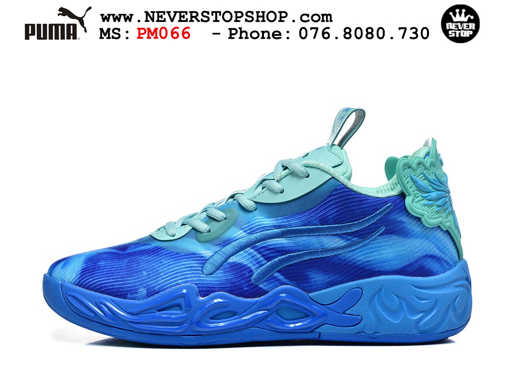 Giày thể thao Puma Lamelo Ball MB 04 Low Xanh Dương Xanh Ngọc nam nữ bản siêu cấp rep 1:1 chuẩn real chính hãng giá rẻ tốt nhất tại NeverStopShop.com 