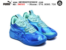 Giày thể thao Puma Lamelo Ball MB 04 Low Xanh Dương Xanh Ngọc nam nữ bản siêu cấp rep 1:1 chuẩn real chính hãng giá rẻ tốt nhất tại NeverStopShop.com 