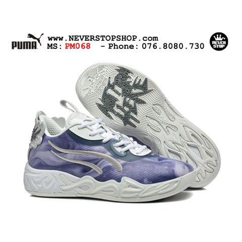 Puma MB 04 Low Team Grey Purple