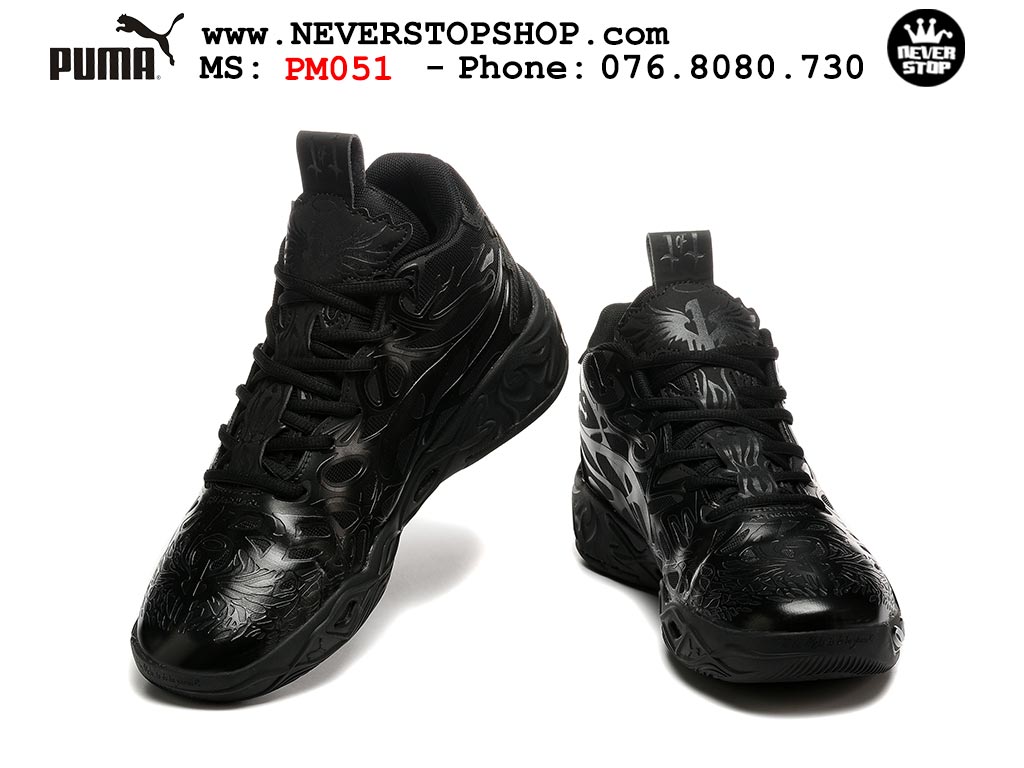 Giày thể thao Puma Lamelo Ball MB 04 Đen nam nữ bản siêu cấp rep 1:1 chuẩn real chính hãng giá rẻ tốt nhất tại NeverStopShop.com