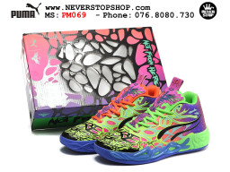 Giày bóng rổ cổ cao Puma Lamelo Ball MB 04 Xanh Tím mẫu mới chuyên indoor outdoor, đế rít bám sân chống mòn cao, chất lượng tốt NeverStopShop.com Giày thể thao Puma Lamelo Ball MB 04 Xanh Tím nam nữ bản siêu cấp rep 1:1 chuẩn real chính hãng giá rẻ tốt nhất tại NeverStopShop.com