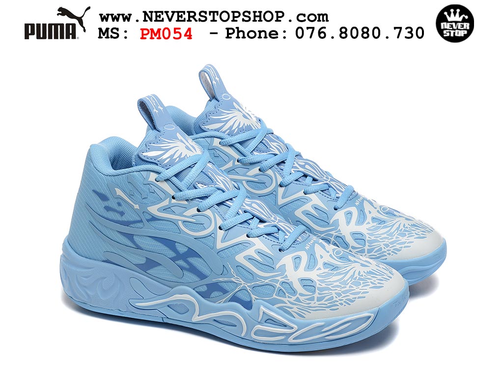 Giày thể thao Puma Lamelo Ball MB 04 Xanh Dương Trắng nam nữ bản siêu cấp rep 1:1 chuẩn real chính hãng giá rẻ tốt nhất tại NeverStopShop.com