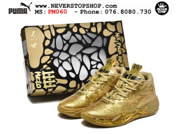 Giày thể thao Puma Lamelo Ball MB 04 Vàng Đen nam nữ bản siêu cấp rep 1:1 chuẩn real chính hãng giá rẻ tốt nhất tại NeverStopShop.com
