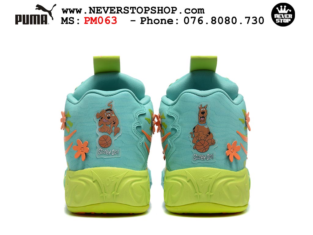 Giày bóng rổ cổ cao Puma Lamelo Ball MB 04 Xanh Ngọc Xanh Lá mẫu mới chuyên indoor outdoor, đế rít bám sân chống mòn cao, chất lượng tốt NeverStopShop.com Giày thể thao Puma Lamelo Ball MB 04 Xanh Ngọc Xanh Lá nam nữ bản siêu cấp rep 1:1 chuẩn real chính hãng giá rẻ tốt nhất tại NeverStopShop.com
