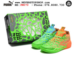 Giày thể thao Puma Lamelo Ball MB 04 Xanh Cam nam nữ bản siêu cấp rep 1:1 chuẩn real chính hãng giá rẻ tốt nhất tại NeverStopShop.com