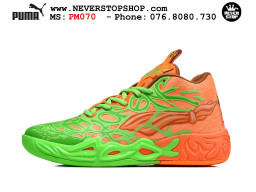 Giày thể thao Puma Lamelo Ball MB 04 Xanh Cam nam nữ bản siêu cấp rep 1:1 chuẩn real chính hãng giá rẻ tốt nhất tại NeverStopShop.com