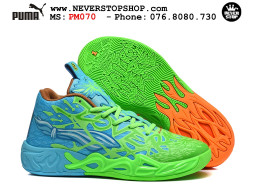 Giày thể thao Puma Lamelo Ball MB 04 Xanh Cam nam nữ bản siêu cấp rep 1:1 chuẩn real chính hãng giá rẻ tốt nhất tại NeverStopShop.com