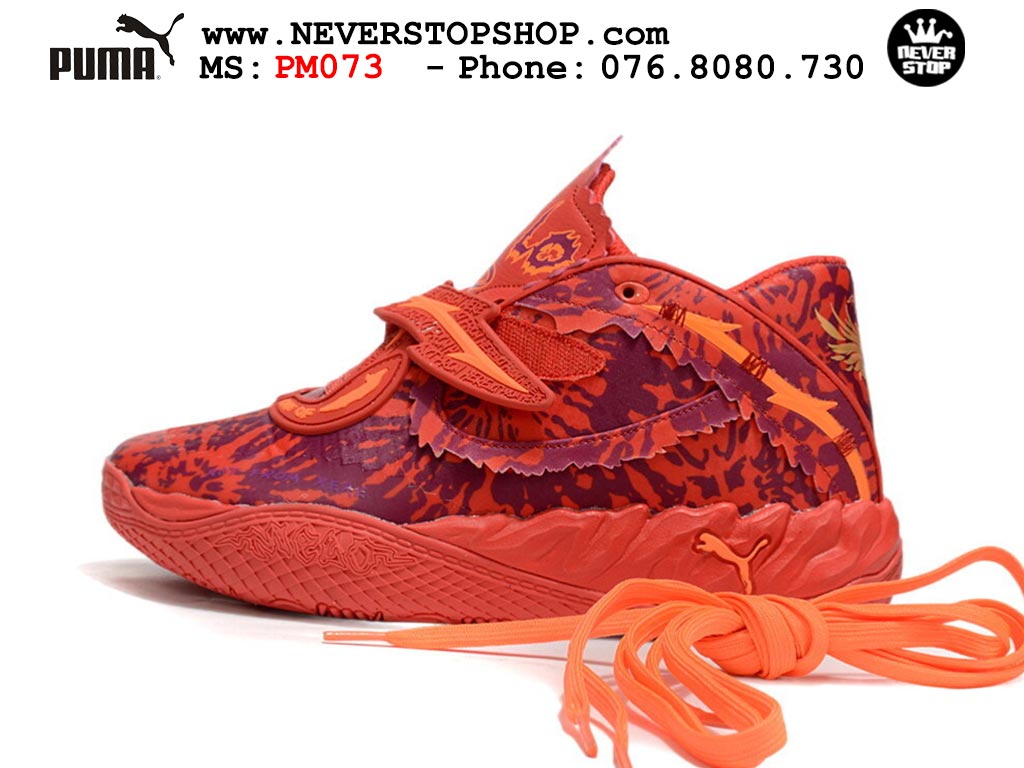 Giày Puma Lamelo Ball MB 05 Cam Tím nam nữ bản siêu cấp rep 1:1 chuẩn real chính hãng giá rẻ tốt nhất tại NeverStopShop.com 