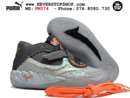 Giày Puma Lamelo Ball MB 05 Xám Đen nam nữ bản siêu cấp rep 1:1 chuẩn real chính hãng giá rẻ tốt nhất tại NeverStopShop.com 