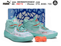 Giày Puma Lamelo Ball MB 05 Xanh Ngọc Trắng nam nữ bản siêu cấp rep 1:1 chuẩn real chính hãng giá rẻ tốt nhất tại NeverStopShop.com 