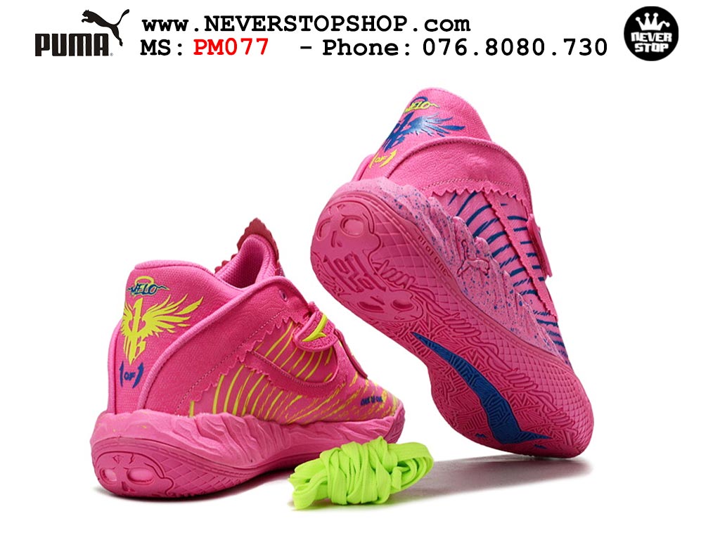 Giày Puma Lamelo Ball MB 05 Hồng Xanh nam nữ bản siêu cấp rep 1:1 chuẩn real chính hãng giá rẻ tốt nhất tại NeverStopShop.com 