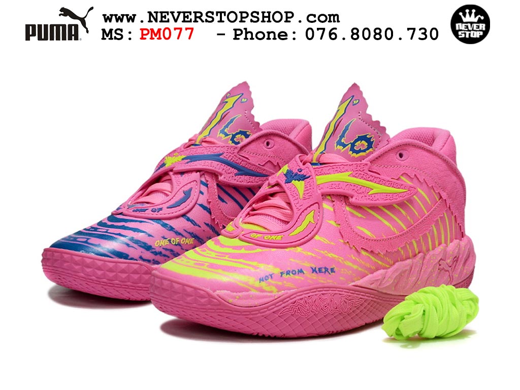 Giày Puma Lamelo Ball MB 05 Hồng Xanh nam nữ bản siêu cấp rep 1:1 chuẩn real chính hãng giá rẻ tốt nhất tại NeverStopShop.com 