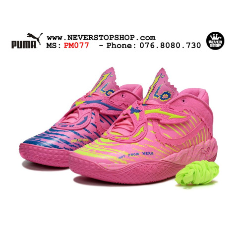 Puma MB 05 Pink Blue Green Puma MB 05 Pink Blue Green