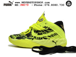 Giày Puma Lamelo Ball MB 05 Vàng Đen nam nữ bản siêu cấp rep 1:1 chuẩn real chính hãng giá rẻ tốt nhất tại NeverStopShop.com 