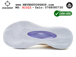 Giày chính hãng Rigorer AR 1 Trắng Vàng Austin Reaves authentic, đế traction rít bám sân chống mòn cực tốt NeverStopShop Giày bóng rổ Rigorer AR 1 Trắng Vàng original real chính hãng độ bám sân traction cực tốt cả indoor và outdoor NeverStopShop.com HCM