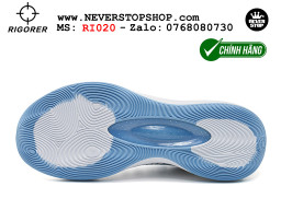 Giày chính hãng Rigorer AR 1 Xanh Trắng Austin Reaves authentic, đế traction rít bám sân chống mòn cực tốt NeverStopShop Giày bóng rổ Rigorer AR 1 Xanh Trắng original real chính hãng độ bám sân traction cực tốt cả indoor và outdoor NeverStopShop.com HCM