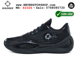 Giày chính hãng Rigorer AR 1 Đen Austin Reaves authentic, đế traction rít bám sân chống mòn cực tốt NeverStopShop Giày bóng rổ Rigorer AR 1 Đen original real chính hãng độ bám sân traction cực tốt cả indoor và outdoor NeverStopShop.com HCM