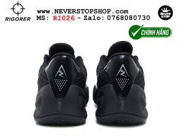 Giày chính hãng Rigorer AR 1 Đen Austin Reaves authentic, đế traction rít bám sân chống mòn cực tốt NeverStopShop Giày bóng rổ Rigorer AR 1 Đen original real chính hãng độ bám sân traction cực tốt cả indoor và outdoor NeverStopShop.com HCM