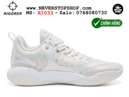 Giày chính hãng Rigorer AR 2 Trắng Austin Reaves authentic, siêu nhẹ êm đế bám sân chống mòn cực tốt NeverStopShop Giày bóng rổ Rigorer AR 2 Trắng original real chính hãng đế rít bám sân traction cực tốt cả indoor và outdoor NeverStopShop.com HCM
