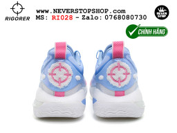 Giày chính hãng Rigorer AR 2 Trắng Xanh Austin Reaves authentic, siêu nhẹ êm đế bám sân chống mòn cực tốt NeverStopShop Giày bóng rổ Rigorer AR 2 Trắng Xanh original real chính hãng đế rít bám sân traction cực tốt cả indoor và outdoor NeverStopShop.com HCM