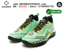 Giày chính hãng Rigorer AR 2 Xanh Đen Austin Reaves authentic, siêu nhẹ êm đế bám sân chống mòn cực tốt NeverStopShop Giày bóng rổ Rigorer AR 2 Xanh Đen original real chính hãng đế rít bám sân traction cực tốt cả indoor và outdoor NeverStopShop.com HCM
