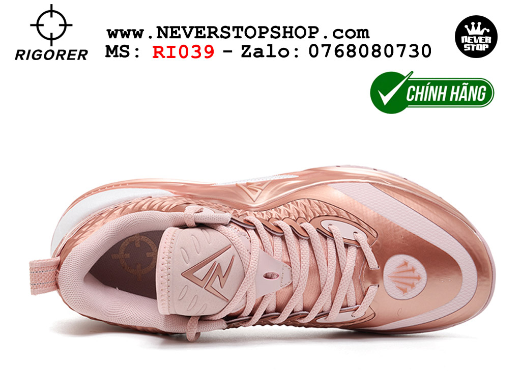 Giày bóng rổ Rigorer AR 2 Vàng Đồng original real chính hãng đế rít bám sân traction cực tốt cả indoor và outdoor NeverStopShop.com HCM