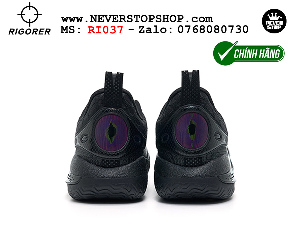 Giày bóng rổ Rigorer AR 2 Đen original real chính hãng đế rít bám sân traction cực tốt cả indoor và outdoor NeverStopShop.com HCM
