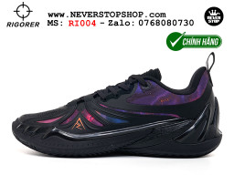 Giày bóng rổ outdoor Rigorer AR 3 Đen Tím original real chính hãng giá rẻ tốt nhất tại NeverStopShop.com HCM